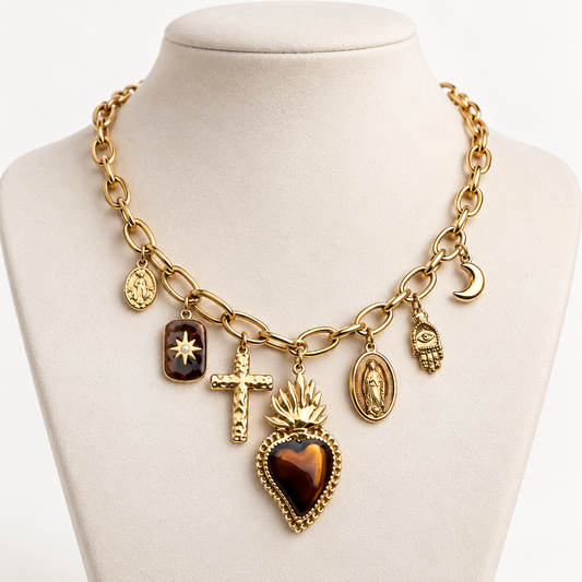 Collana brown flame