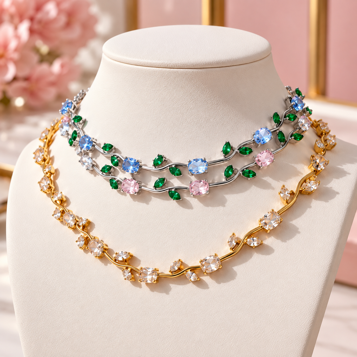Collana rose