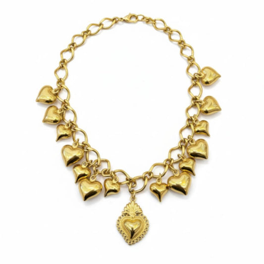 Collana mille cuori sonaglio