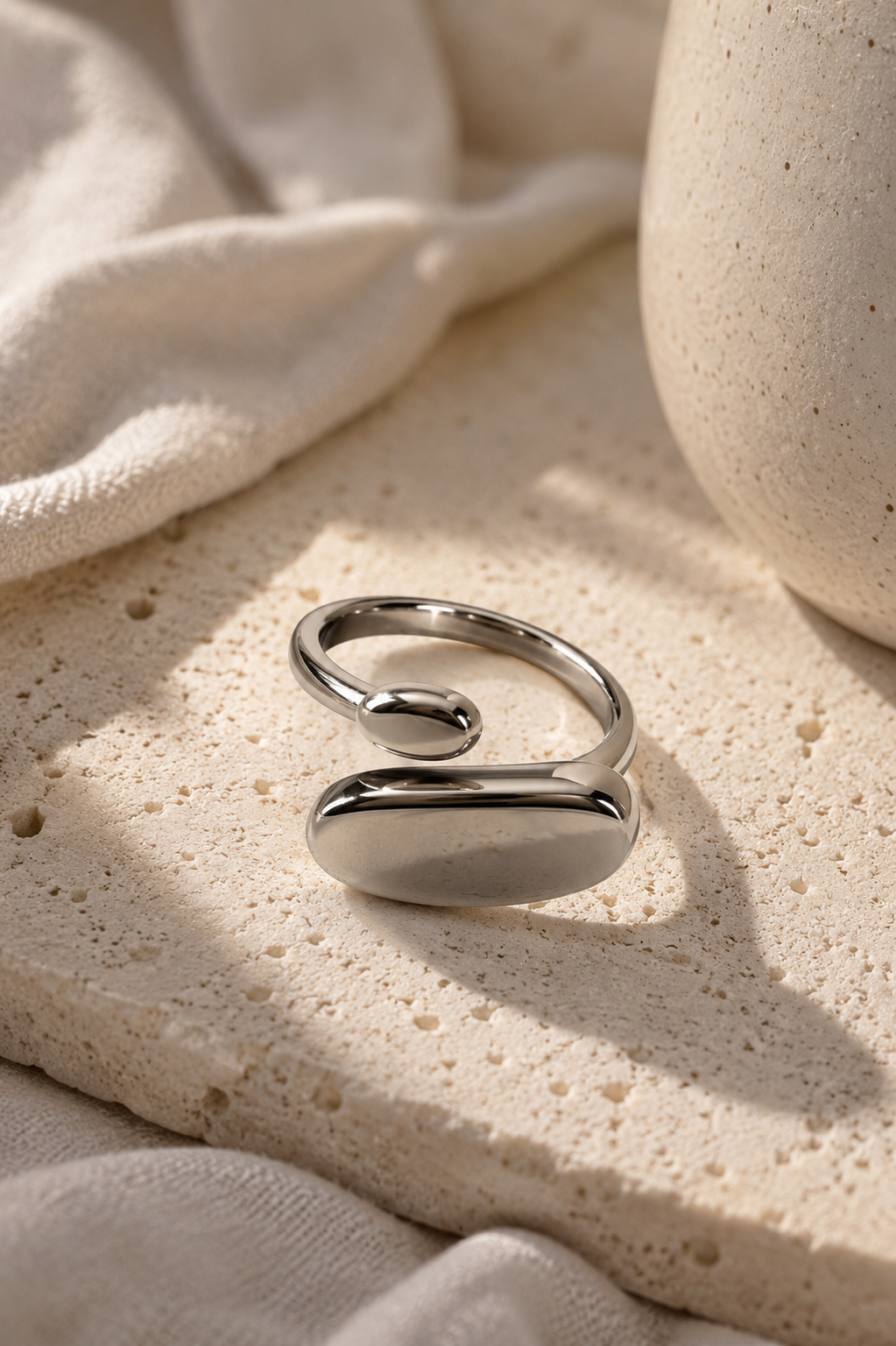 Anello Hug Nastea regolabile personalizzabile