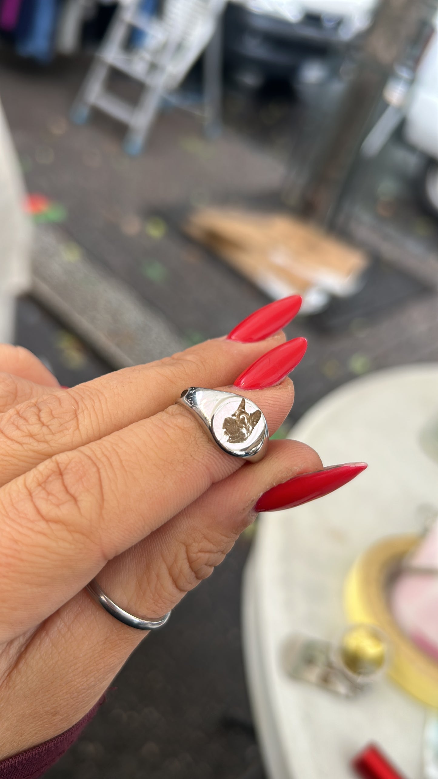 Anello Nastea regolabile personalizzabile (guarda il video prima di acquistare!)