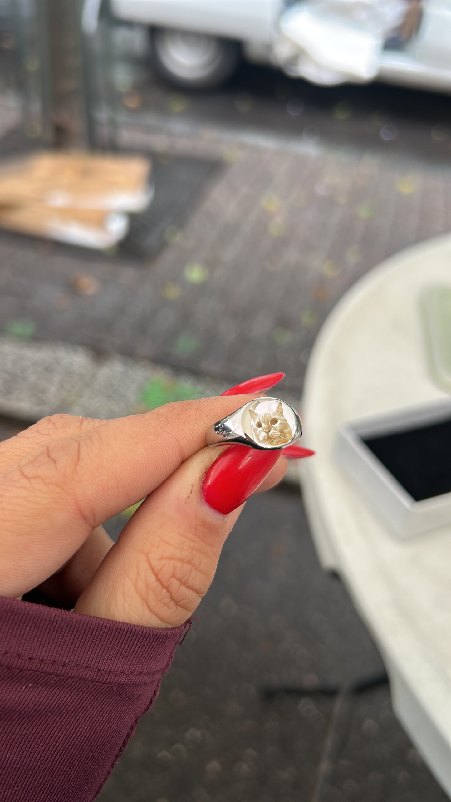 Anello Nastea regolabile personalizzabile (guarda il video prima di acquistare!)