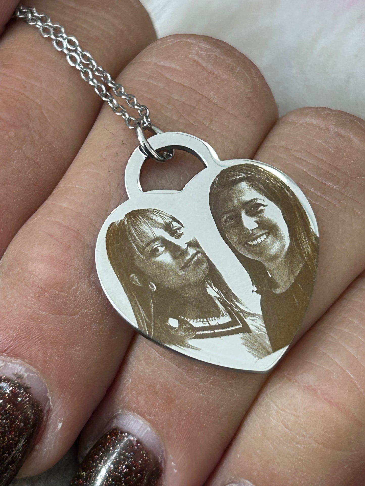 Collana Nastea Love Cuore personalizzabile