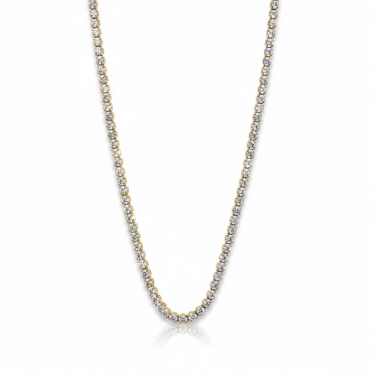 Collana Tennis 3mm con cursore