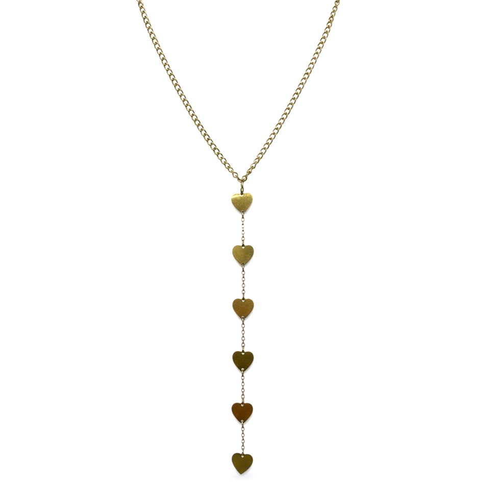 Collana Cascata di Cuori