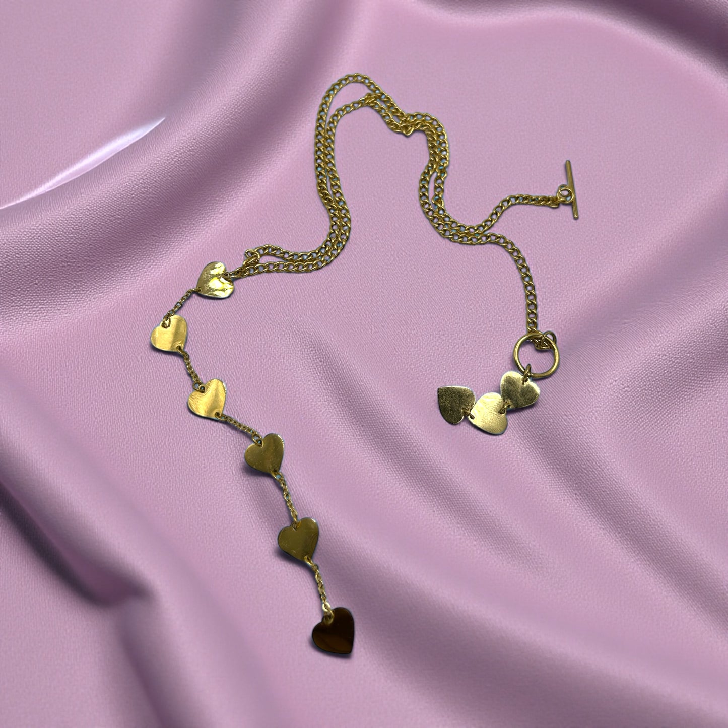 Collana Cascata di Cuori