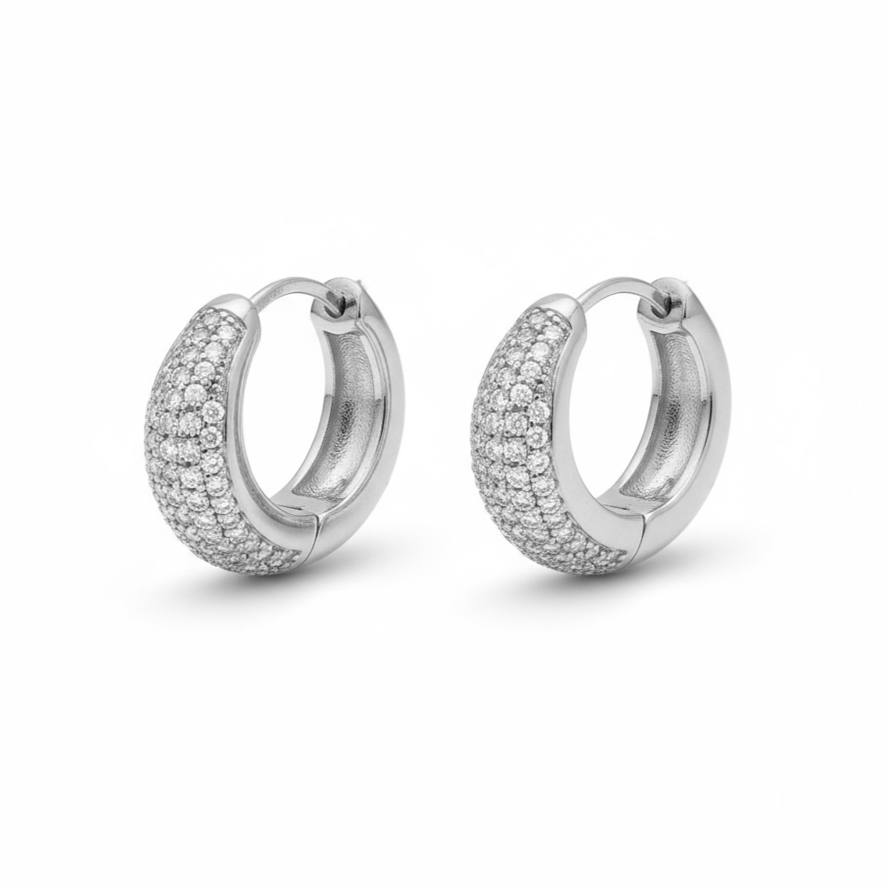 Orecchini Diva Pavè