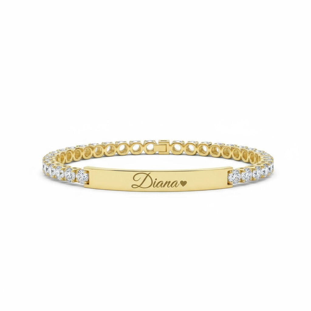 Bracciale Tennis Nastea personalizzabile