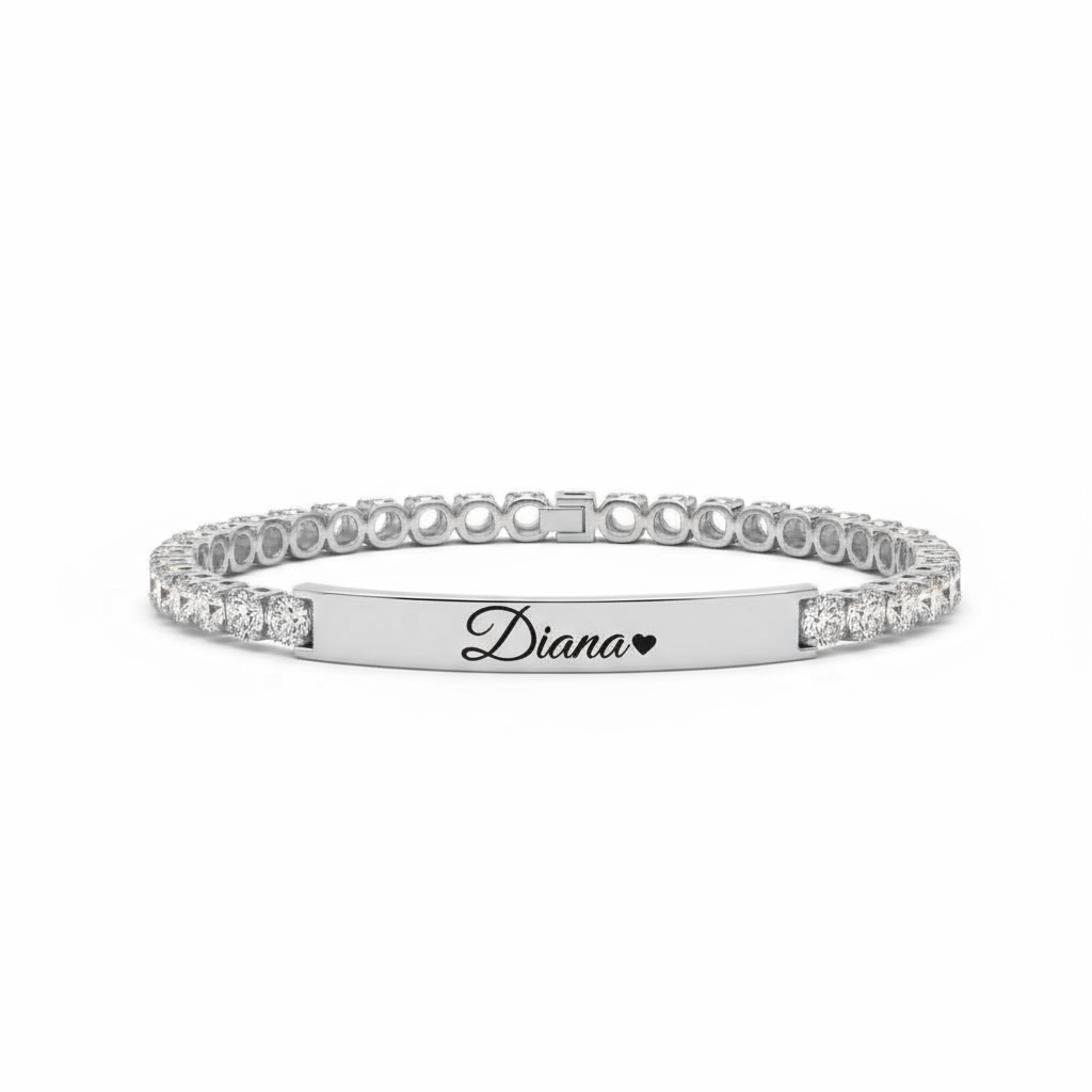 Bracciale Tennis Nastea personalizzabile