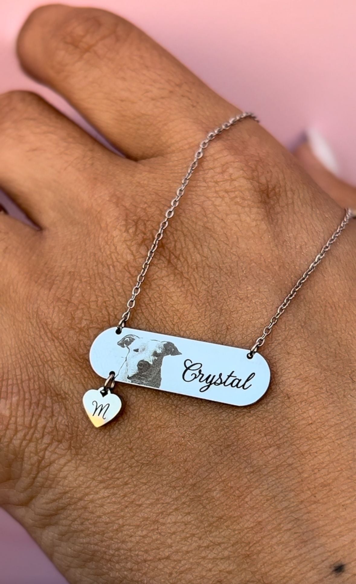 Collana Nastea Mini Tag personalizzabile