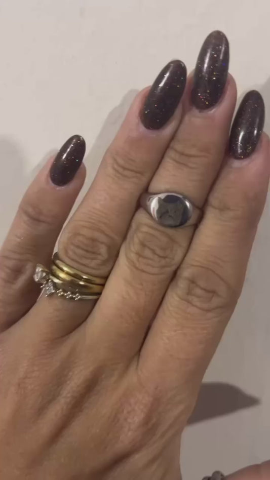 Anello Nastea regolabile personalizzabile (guarda il video prima di acquistare!)