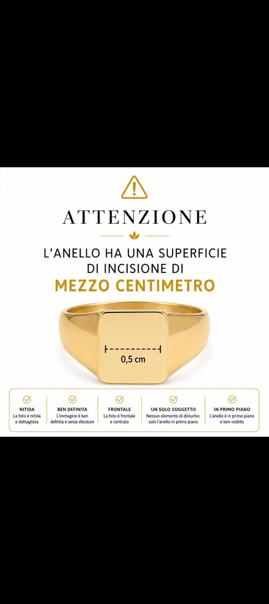 Anello Nastea mini tag personalizzabili (guarda foto prima di acquistare)